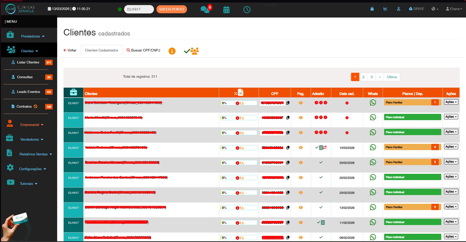 Club Clínicas Clientes